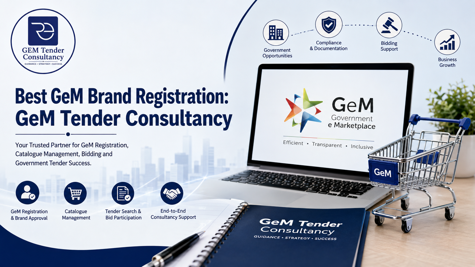 Best GeM Brand Registration & Tender Consultancy Services