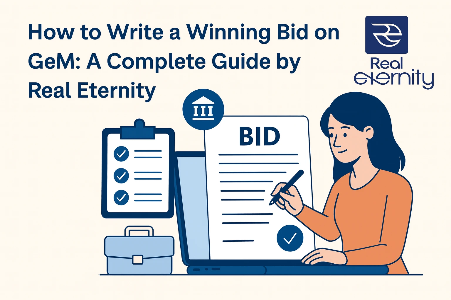 how to write a winning bid
